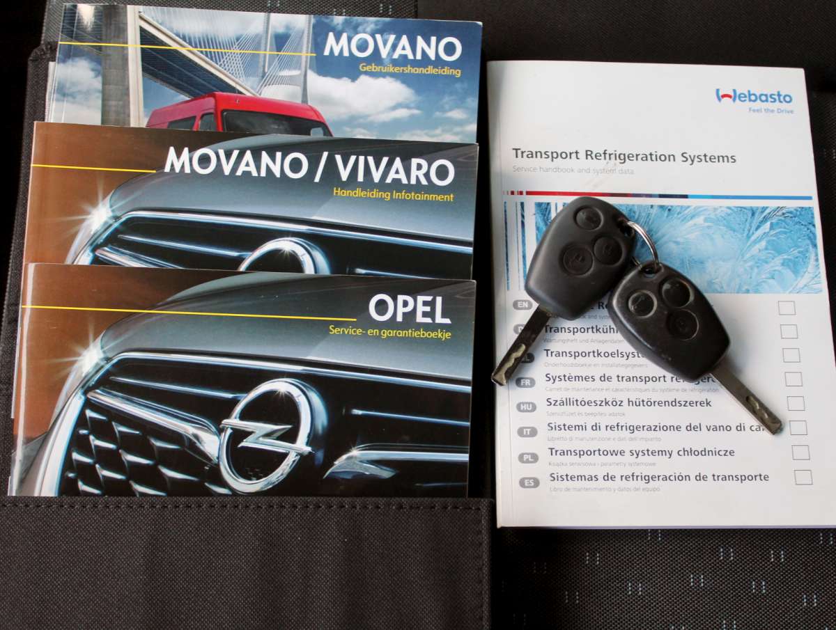 Opel Movano 2.3 CDTI BiTurbo L4H2 EL Koelwagen Vrieswagen Multitemp (Marge)