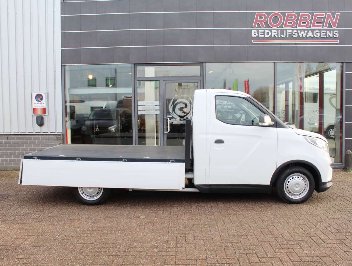 Maxus eDeliver 3 LWB 50 kWh Pick-Up / Open Laadbak Elektrisch Airco/Cruise/Cam Nieuw L2