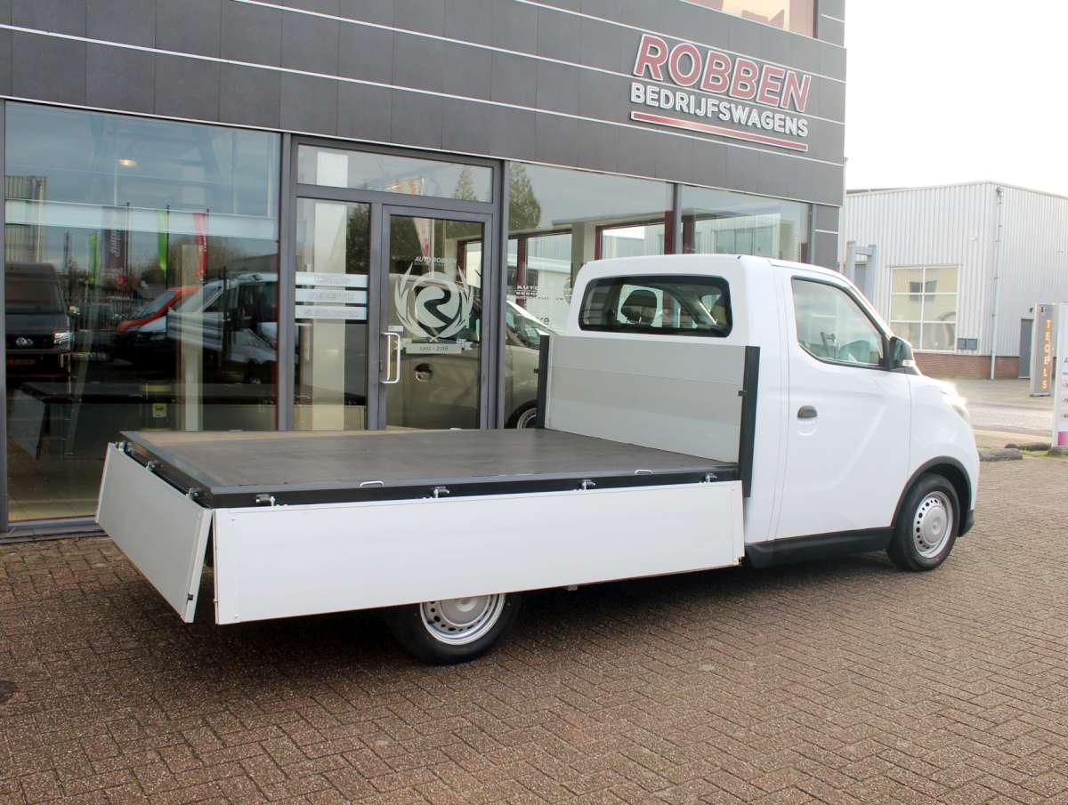 Maxus eDeliver 3 LWB 50 kWh Pick-Up / Open Laadbak Elektrisch Airco/Cruise/Cam Nieuw L2