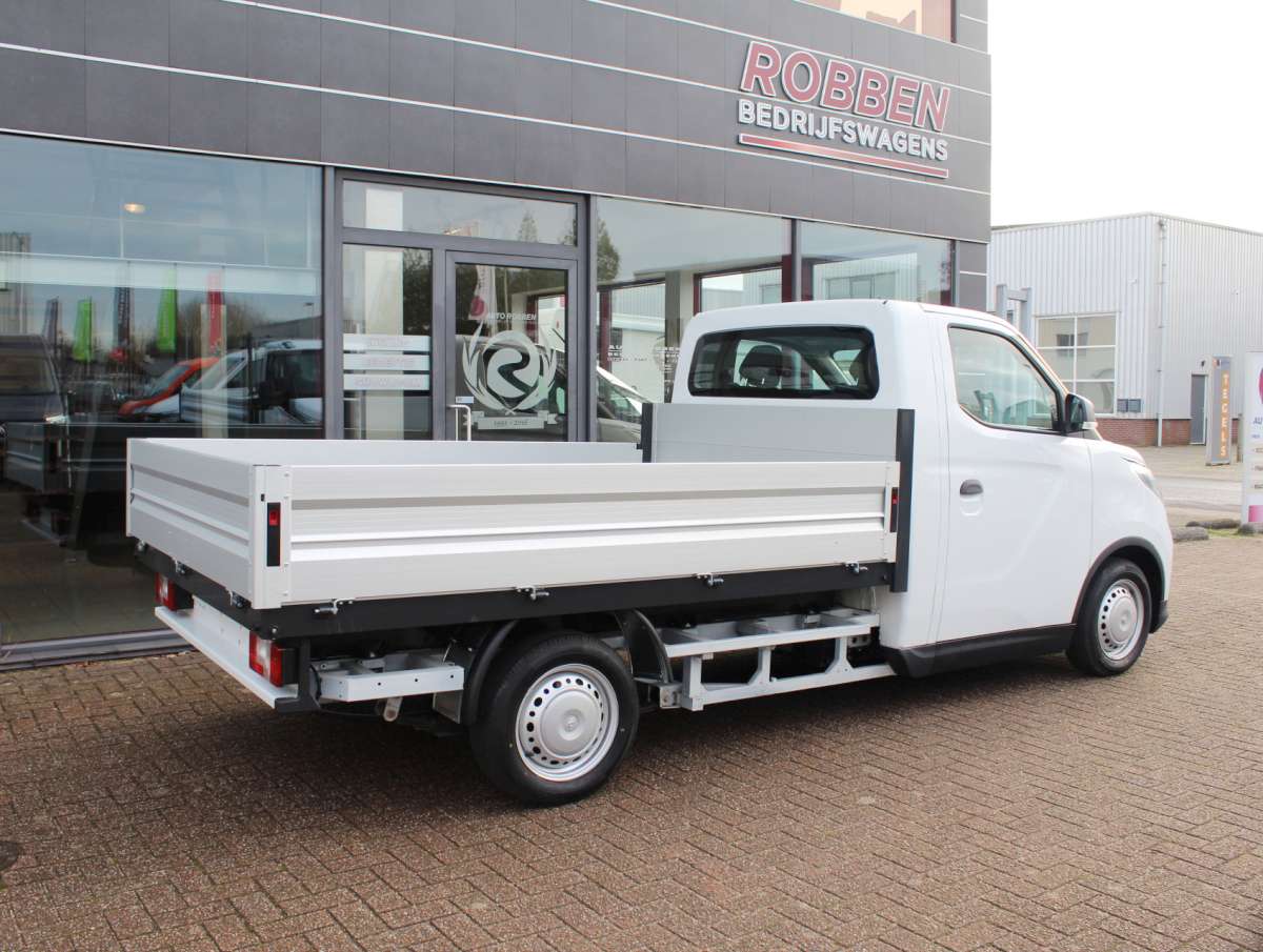 Maxus eDeliver 3 LWB 50 kWh Pick-Up / Open Laadbak Elektrisch Airco/Cruise/Cam Nieuw L2