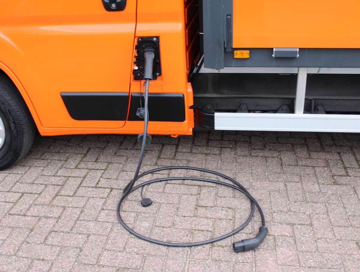 Fiat E-Ducato 3.5T 47 kWh Open Laadbak met Laadklep Elektrisch