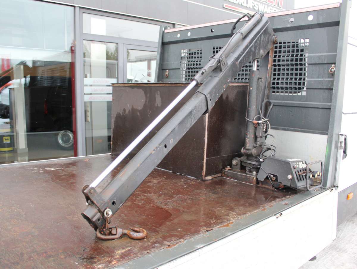 Iveco Daily 35S12D 2.3 345 Dub. Cabine Open Laadbak Kraan Airco/Cam/Cruise