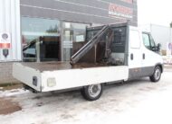 Iveco Daily 35S12D 2.3 345 Dub. Cabine Open Laadbak Kraan Airco/Cam/Cruise