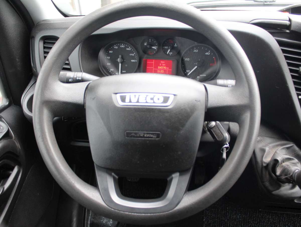 Iveco Daily 35S12D 2.3 345 Dub. Cabine Open Laadbak Kraan