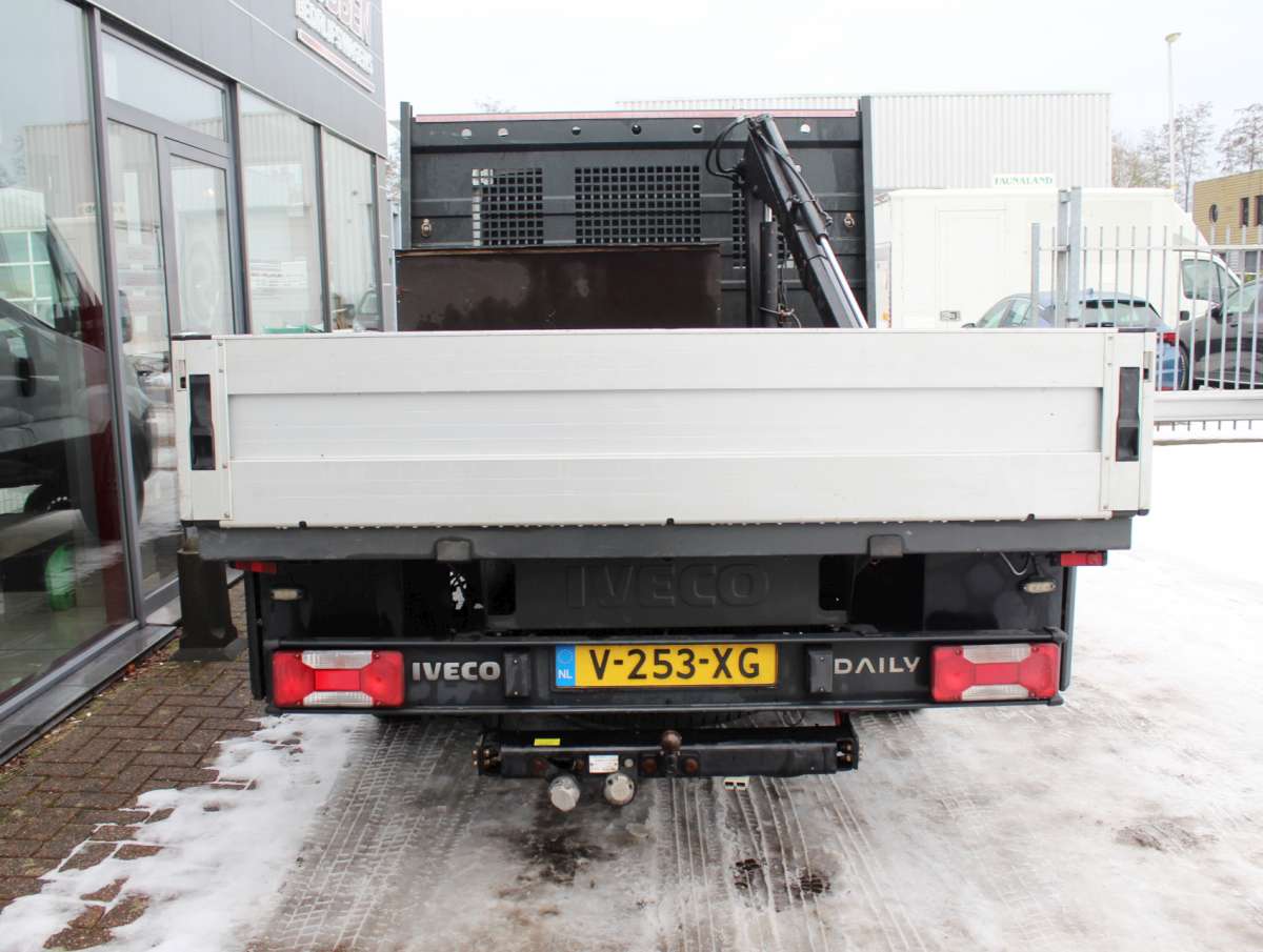 Iveco Daily 35S12D 2.3 345 Dub. Cabine Open Laadbak Kraan