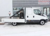Iveco Daily 35S12D 2.3 345 Dub. Cabine Open Laadbak Kraan Airco/Cam/Cruise