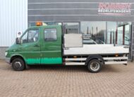 Mercedes-Benz Sprinter 412 D lang Open Laadbak Dubbele Cabine Dubbellucht Trekhaak