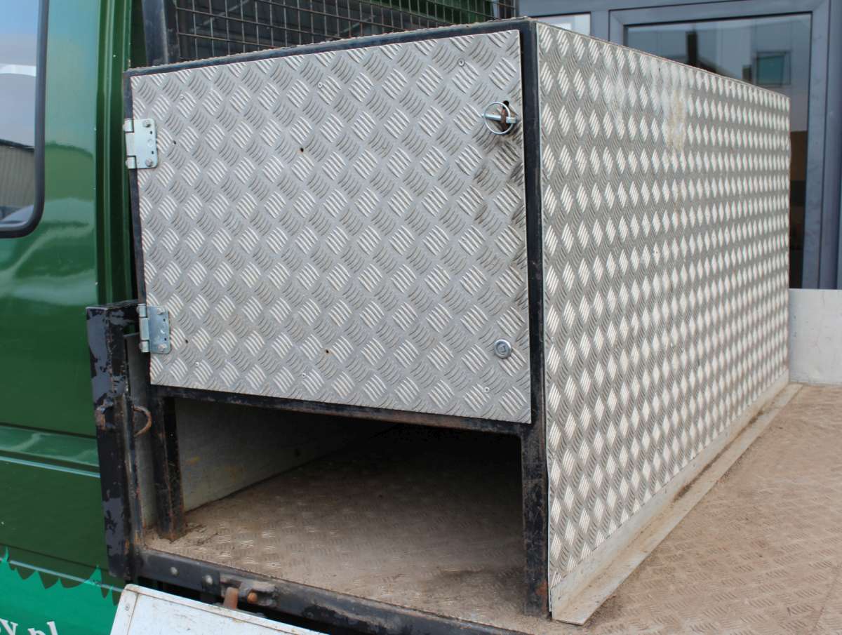 Mercedes-Benz Sprinter 412 D lang Open Laadbak Dubbele Cabine Dubbellucht Trekhaak